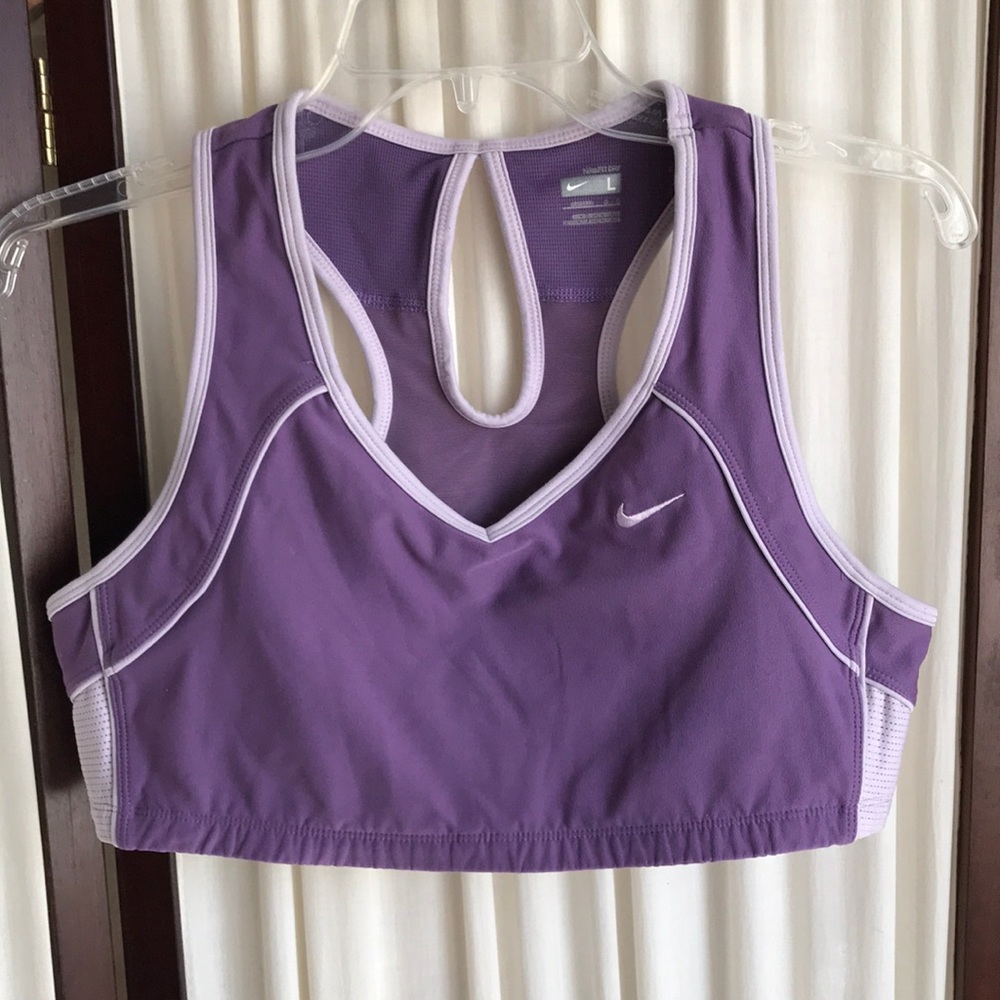 Nike fit dry sports bra Sz L(12-14)
